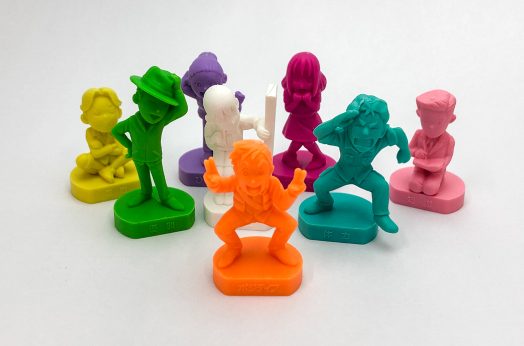 進研ゼミ中学講座「おみちびきさま」8種類｜おもしろ消しゴム®の