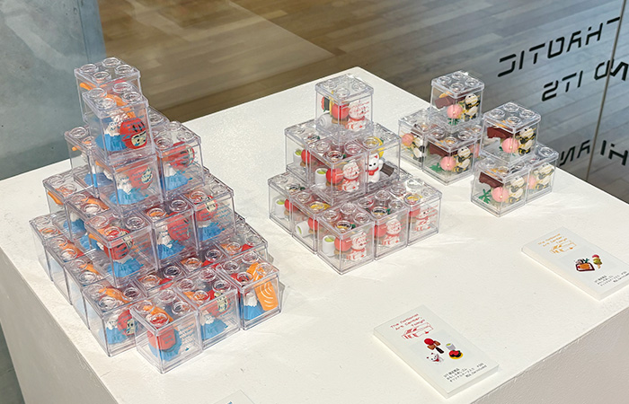 新国立美術館でのイワコーの展示風景